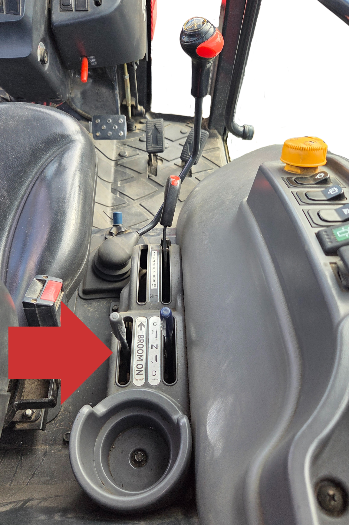 Sweepmaster Dual Sweeping Directions