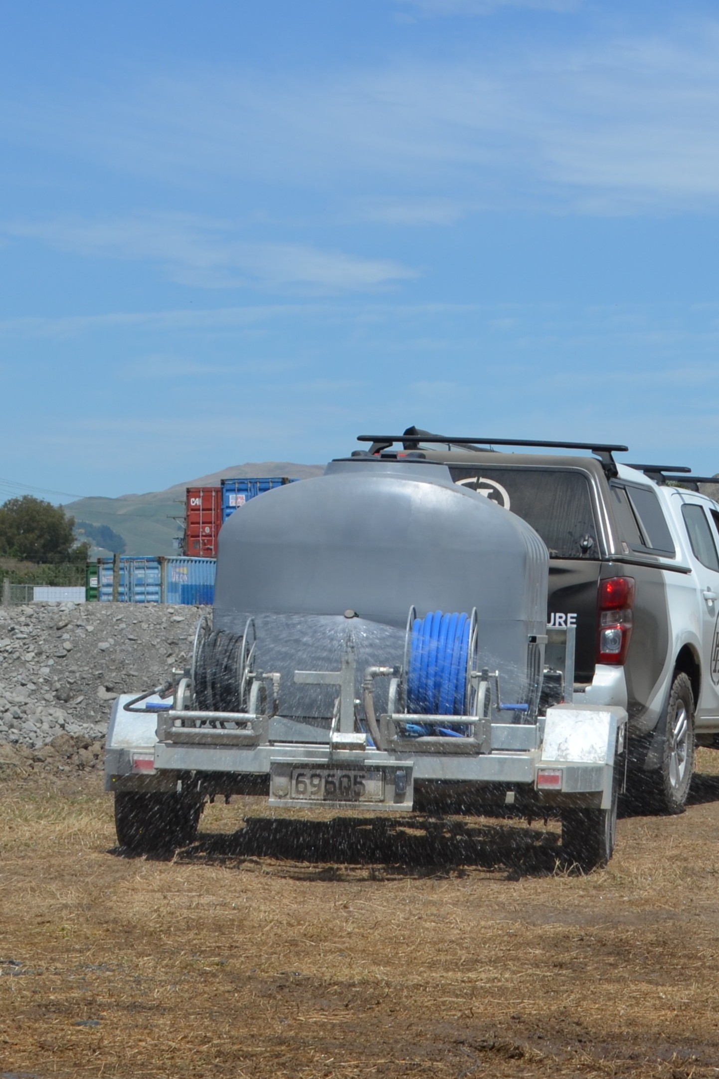 Back view of aqumaster-2000 flood jet nozzle